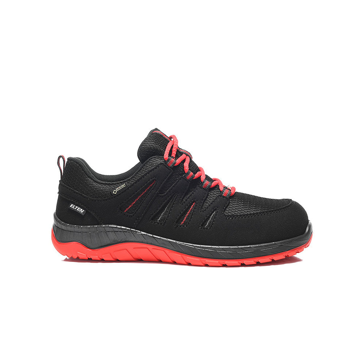 Sicherheits-Halbschuh MADDOX GTX® W black-red Low ESD S3S WR