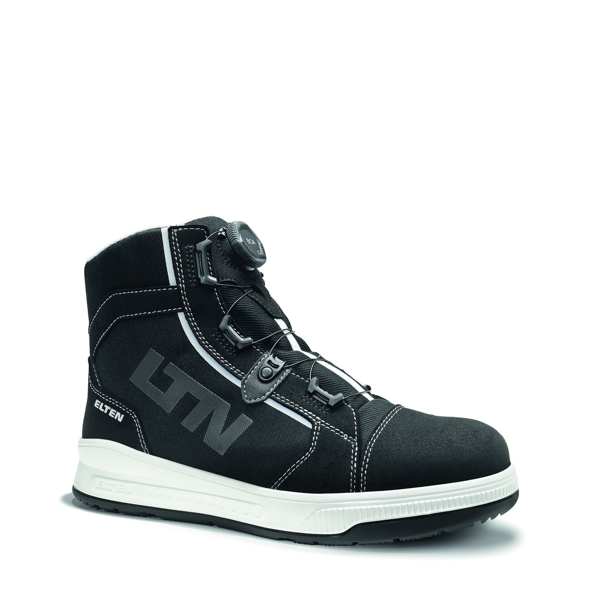 Sicherheits-Schnürstiefel ISAAK XXST BOA® black-grey Mid ESD S3S