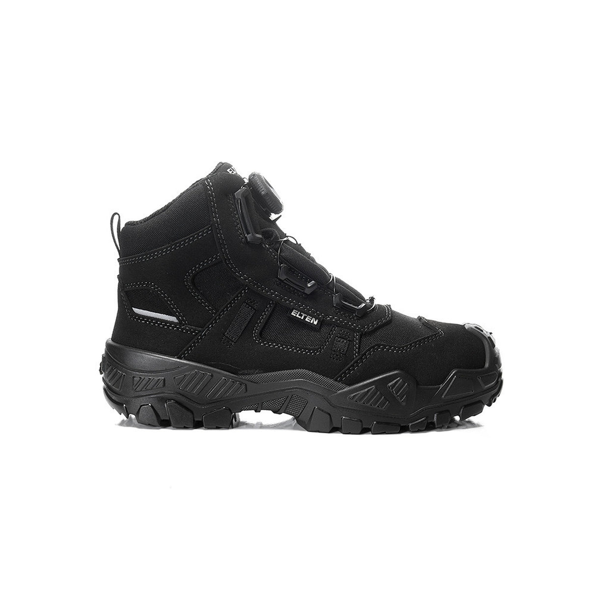 MIKE BOA® black Mid ESD S3S safety lace-up boots