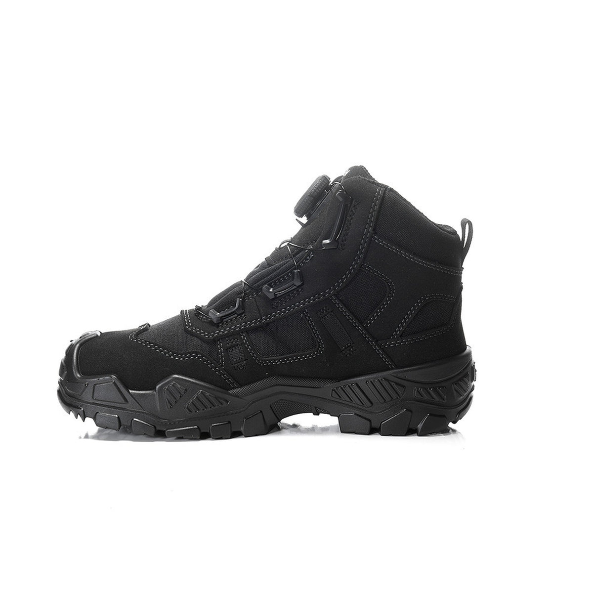 MIKE BOA® black Mid ESD S3S safety lace-up boots
