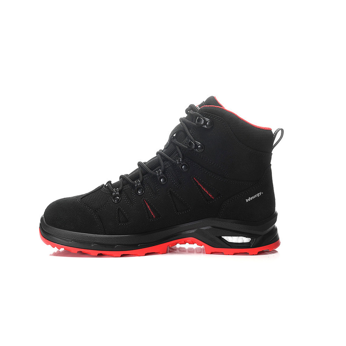 Sicherheits-Schnürstiefel RIWEMO XXP GTX® black-red Mid ESD S3S WR
