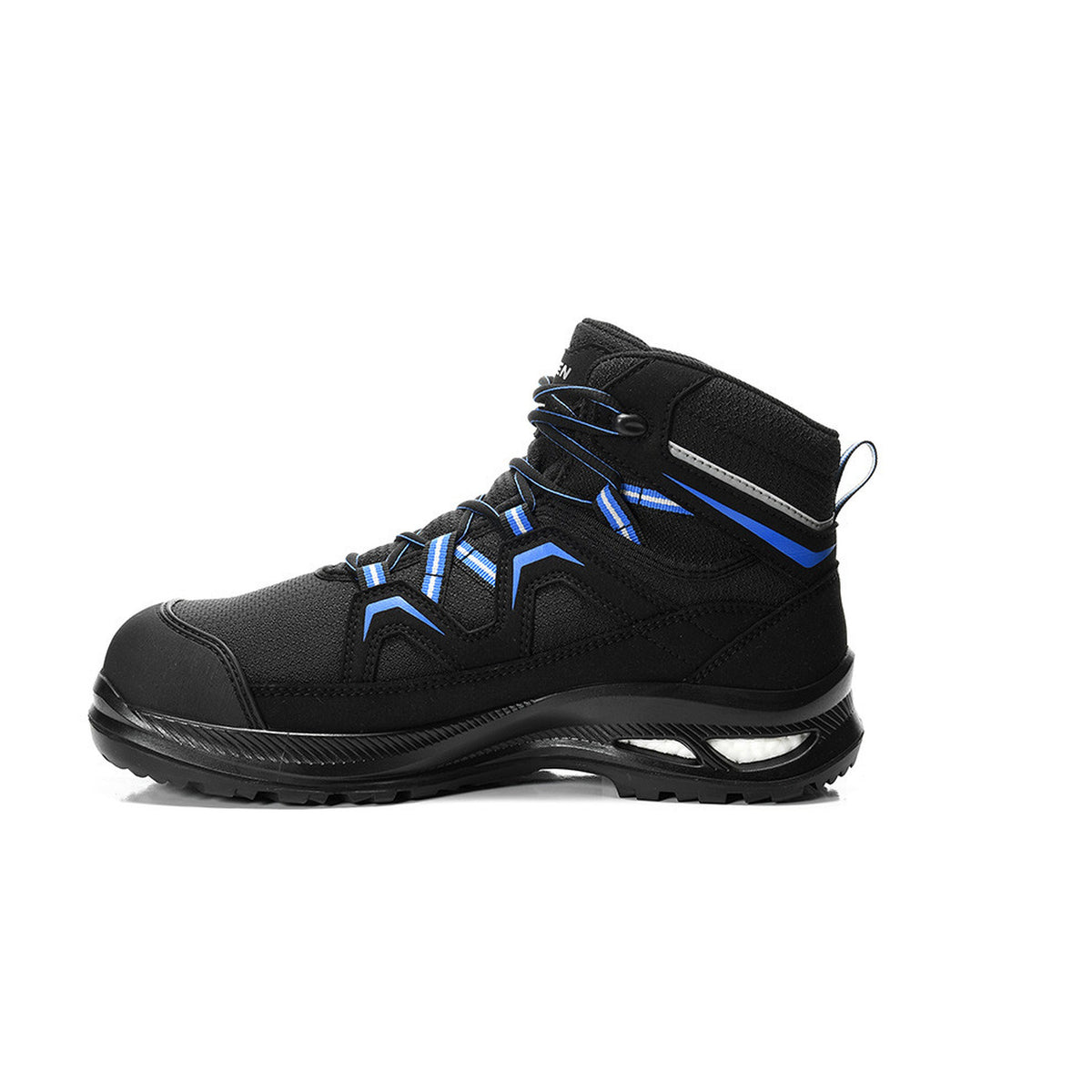 Safety lace-up boots FRY XXG Pro GTX® black-blue Mid ESD S3
