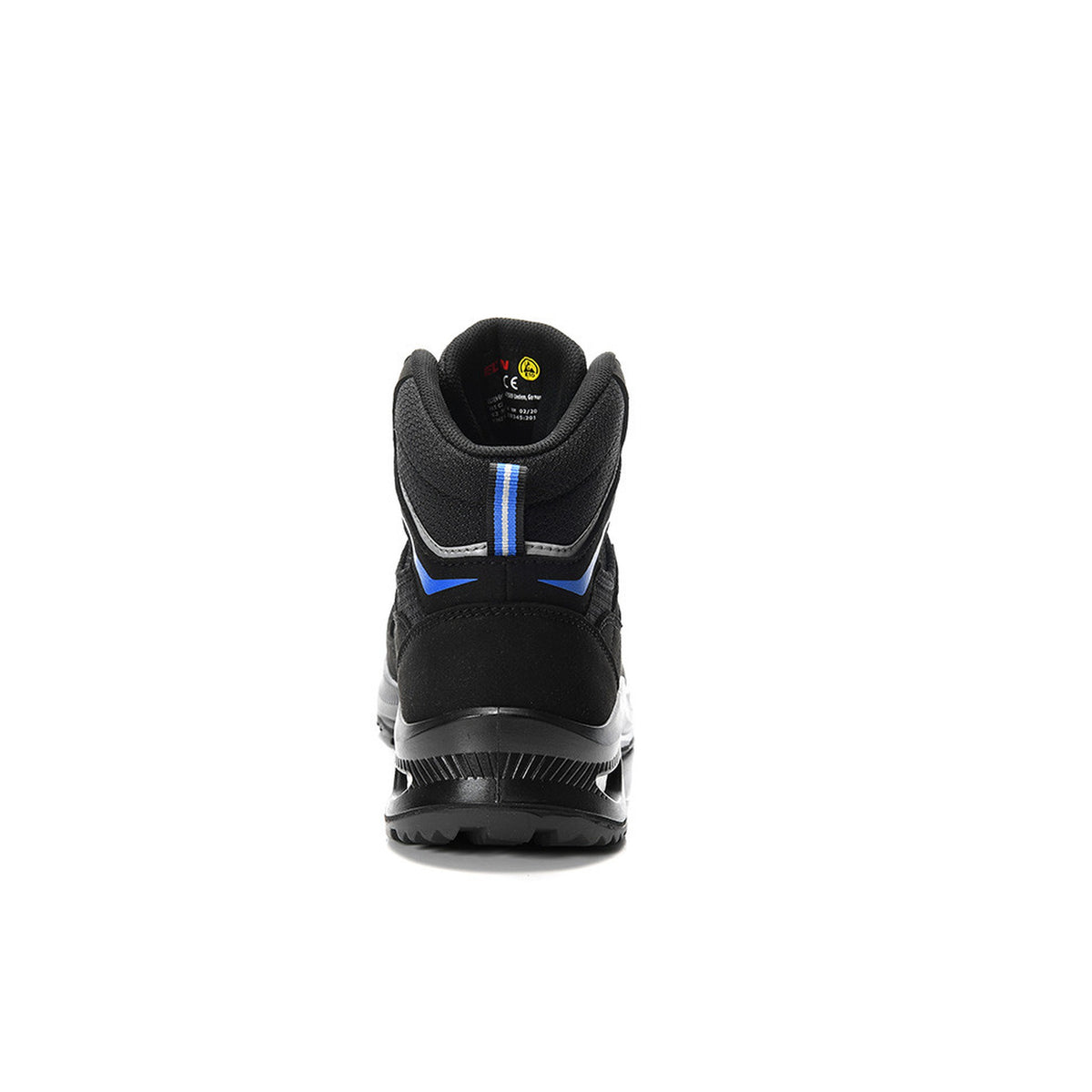 Safety lace-up boots FRY XXG Pro GTX® black-blue Mid ESD S3