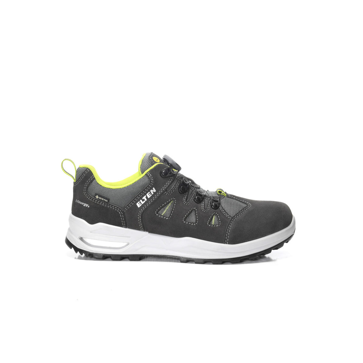Berufs-Halbschuh RILEY XXF BOA® GTX® grey-lime Low ESD O2 WR