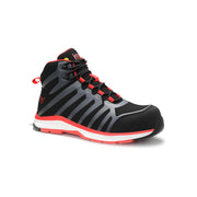 jo_RAPID black-red Mid ESD S3 safety lace-up boots