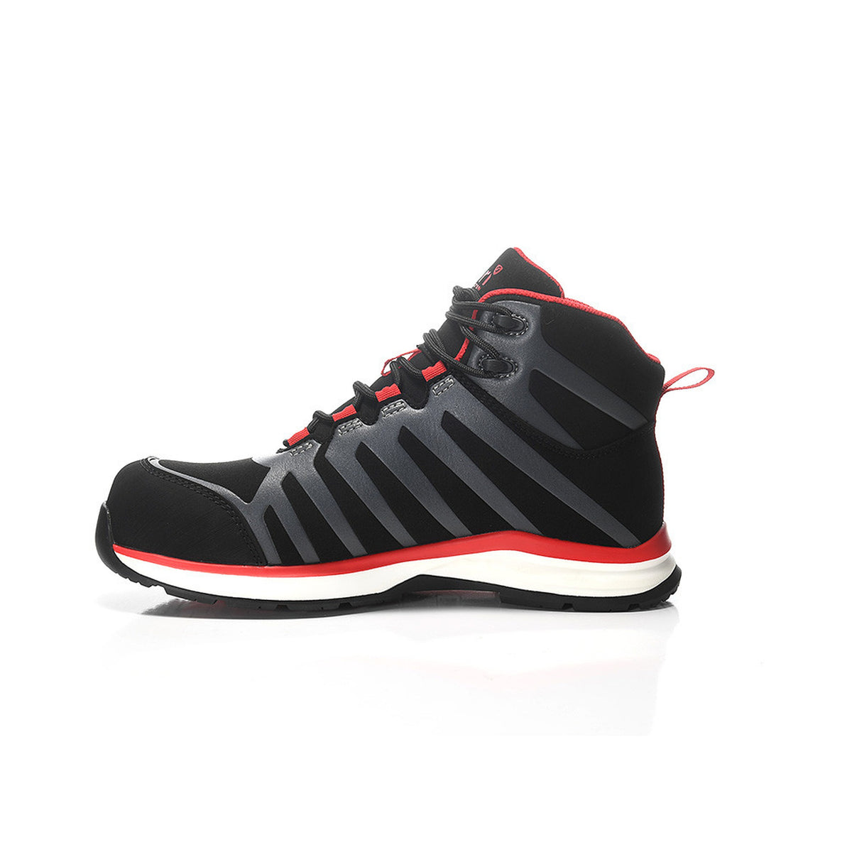 jo_RAPID black-red Mid ESD S3 safety lace-up boots