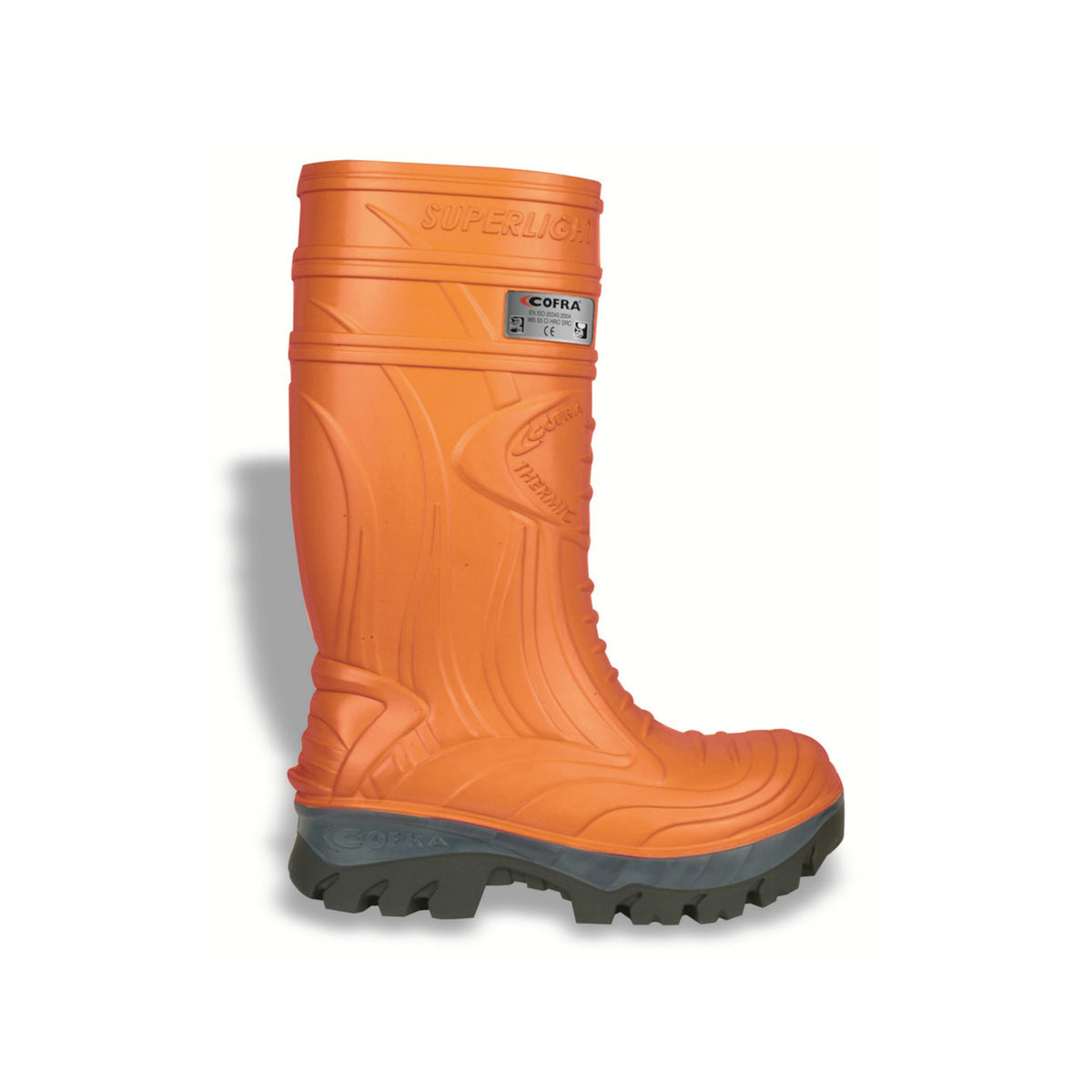 Sicherheits-PU-Stiefel Thermic orange EN ISO 20345 S5 CI HRO SRC