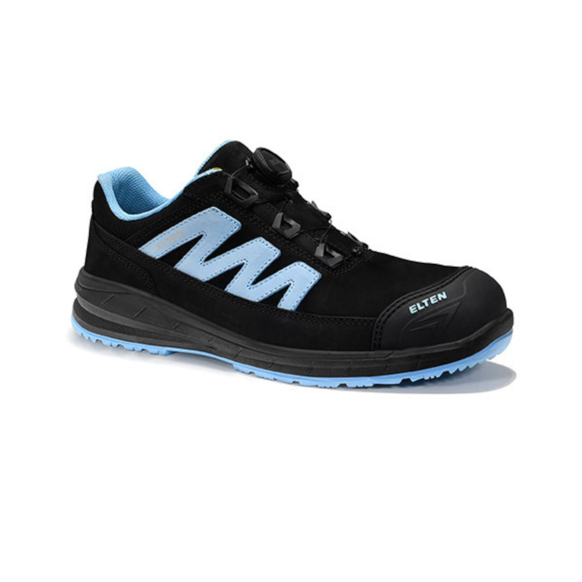 Sicherheits-Halbschuh MARTEN XXSports Pro BOA® black-blue Low ESD S3