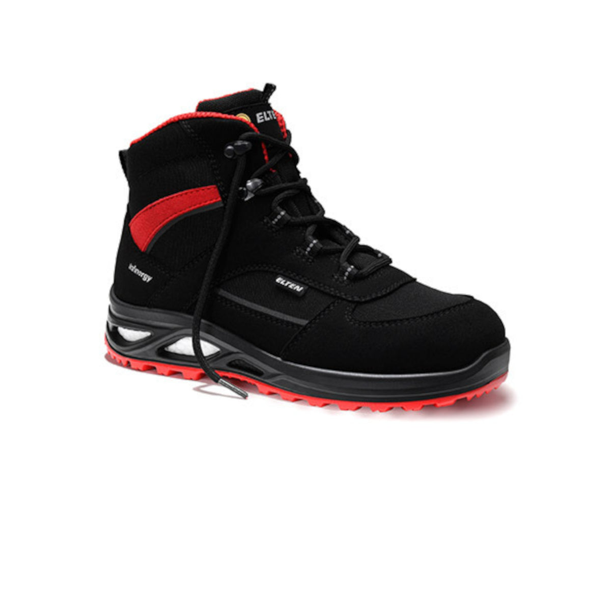 Sicherheits-Schnürstiefel HANNAH XXTL black-red Mid ESD S3