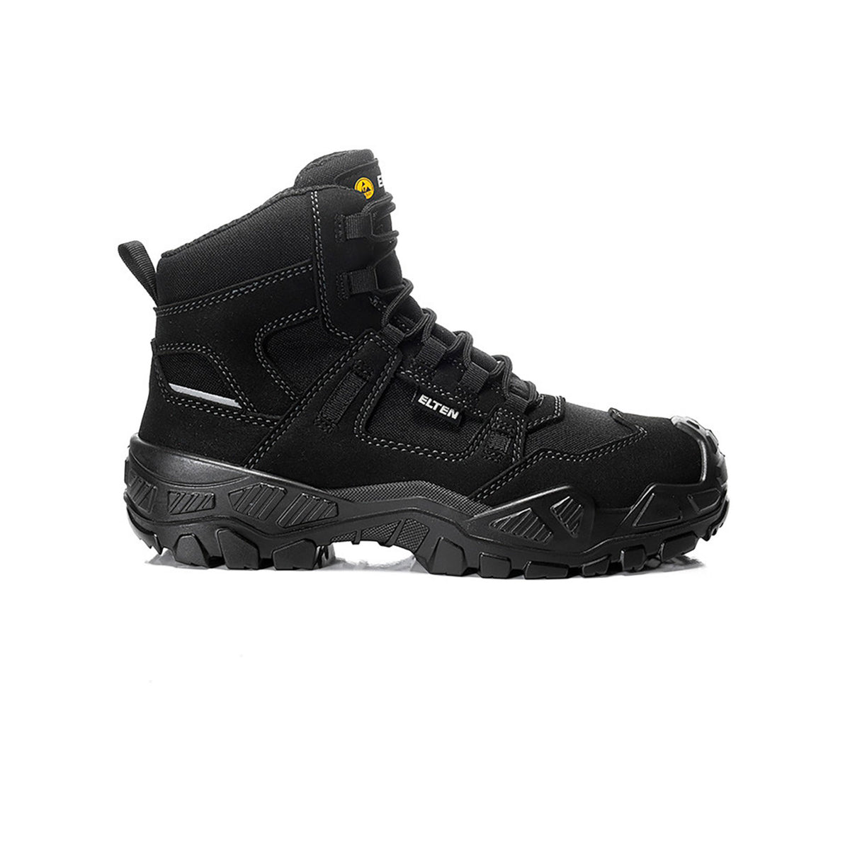 Sicherheits-Schnürstiefel MIKE black Mid ESD S3S
