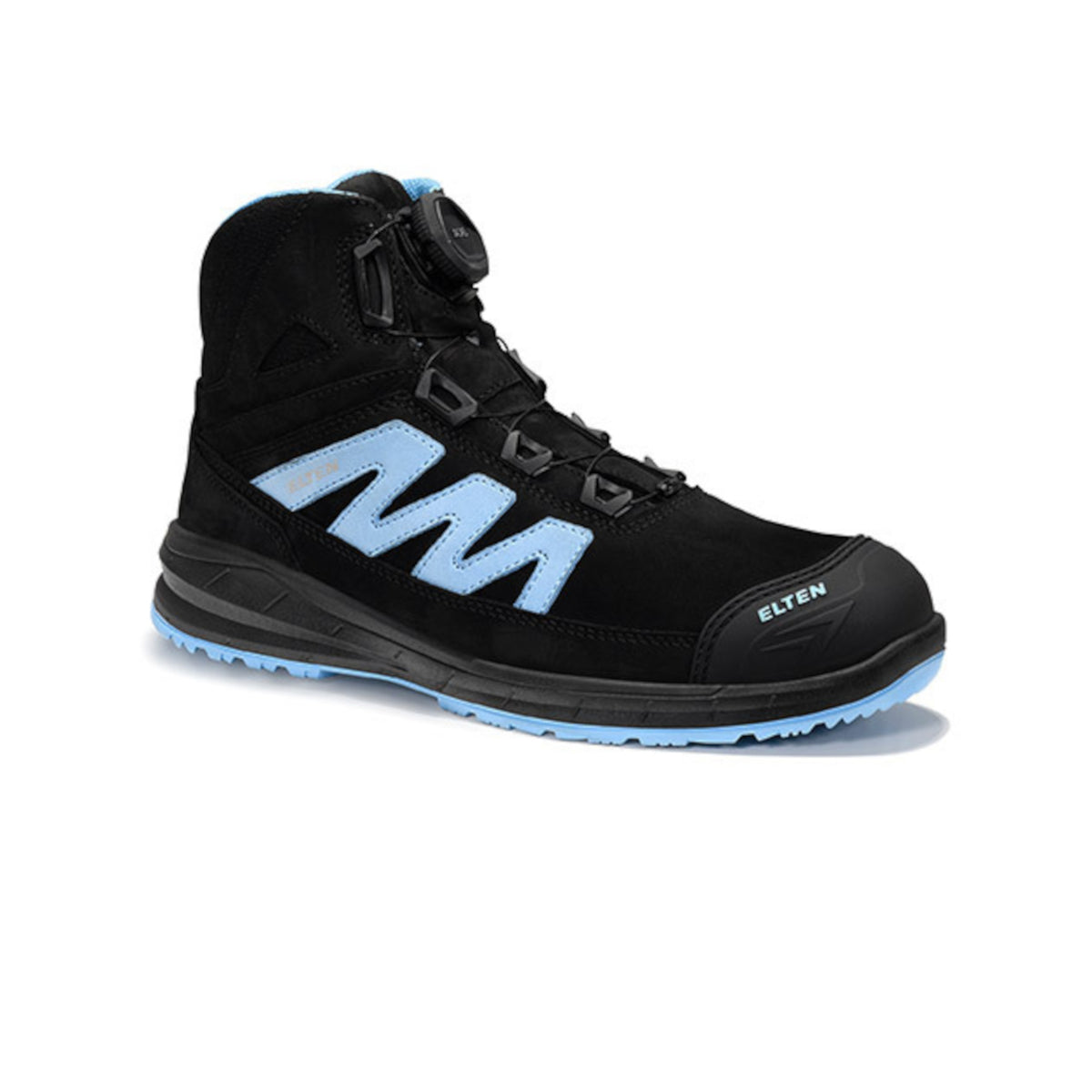 Sicherheits-Schnürstiefel MARTEN XXSports Pro BOA® black-blue Mid ESD S3
