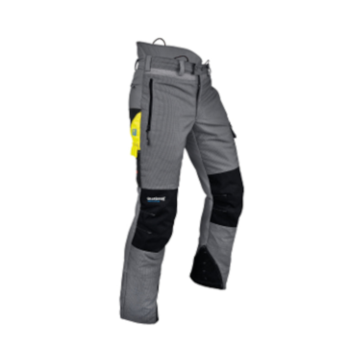 Schnittschutzhose Pfanner® Ventilation Typ C – grau, Vorderansicht