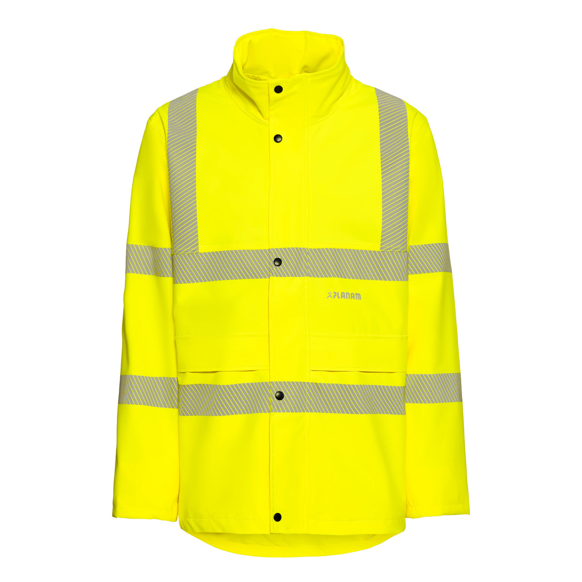 Warnschutz-Regenjacke Planam rECOflexy 7133, gelb - A+S Technigro Arbeitsschutz und Sicherheit GmbH