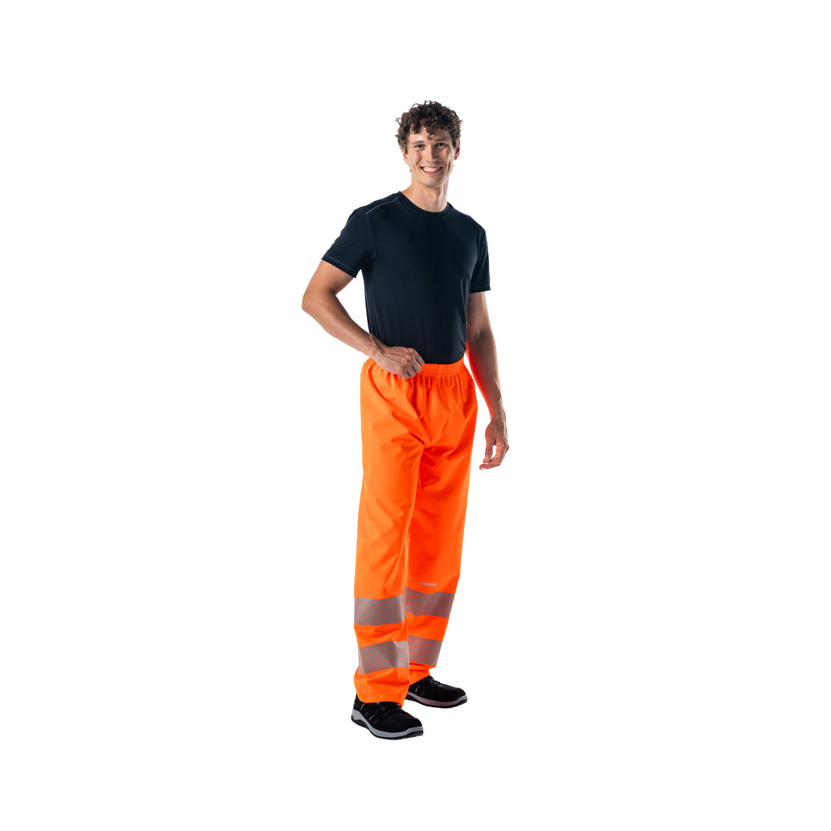 Warnschutz-Regenhose Planam rECOflexy 7142, orange - A+S Technigro Arbeitsschutz und Sicherheit GmbH