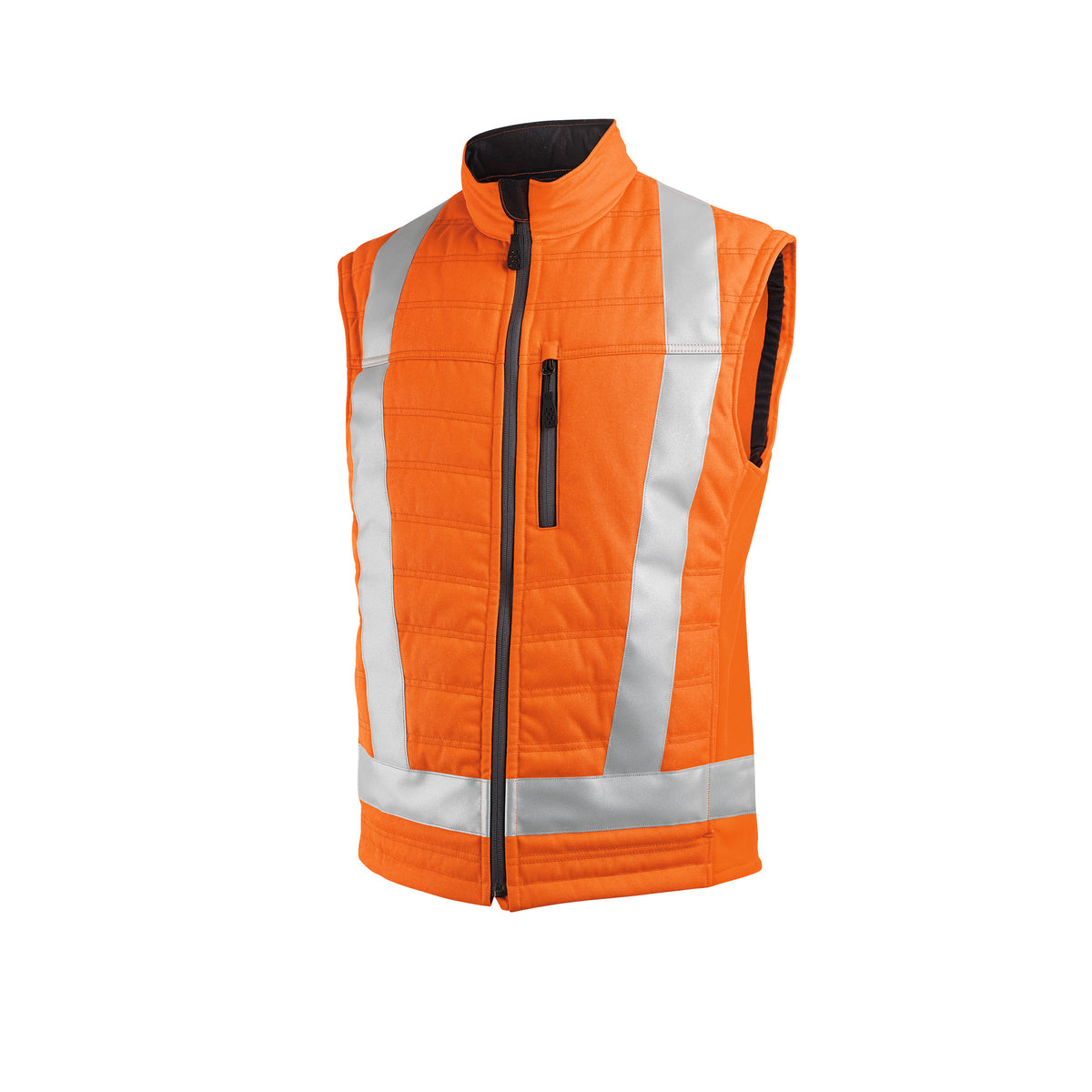 Warnschutz-Thermoweste BP® 2113 – leuchtorange, Vorderansicht