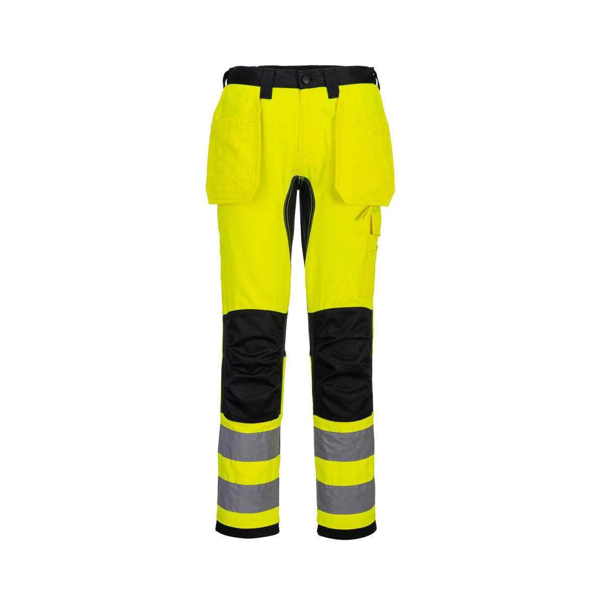 Warnschutz Stretch-Bundhose mit Holstertaschen PW3 - A+S Technigro Arbeitsschutz und Sicherheit GmbH