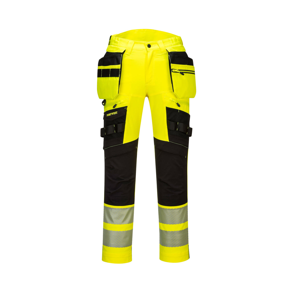 Warnschutzhose mit abnehmbaren Holstertaschen DX4