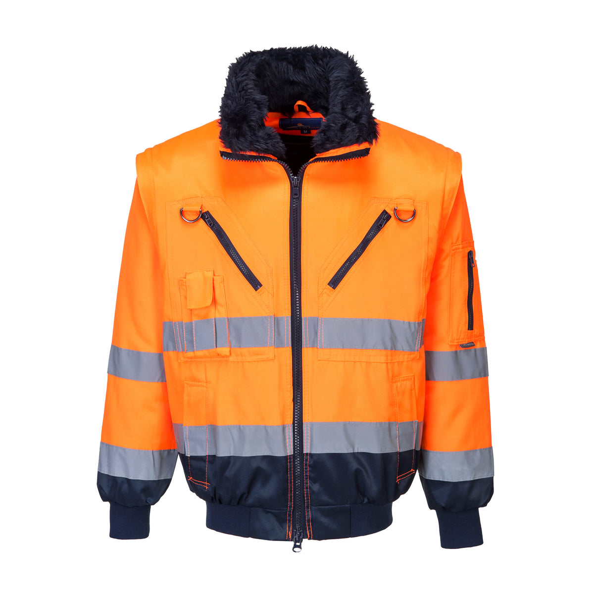 Warnschutz 3-in-1 Kontrast Pilotjacke