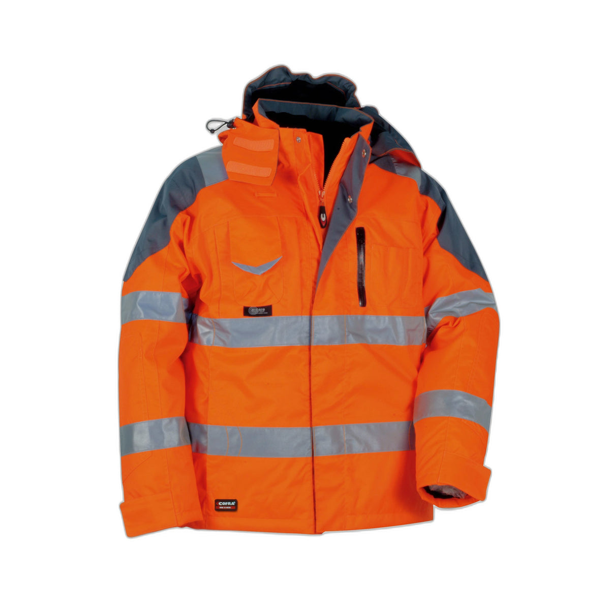 Warnschutz-Winterjacke Rescue EN 471, EN 343 - A+S Technigro Arbeitsschutz und Sicherheit GmbH