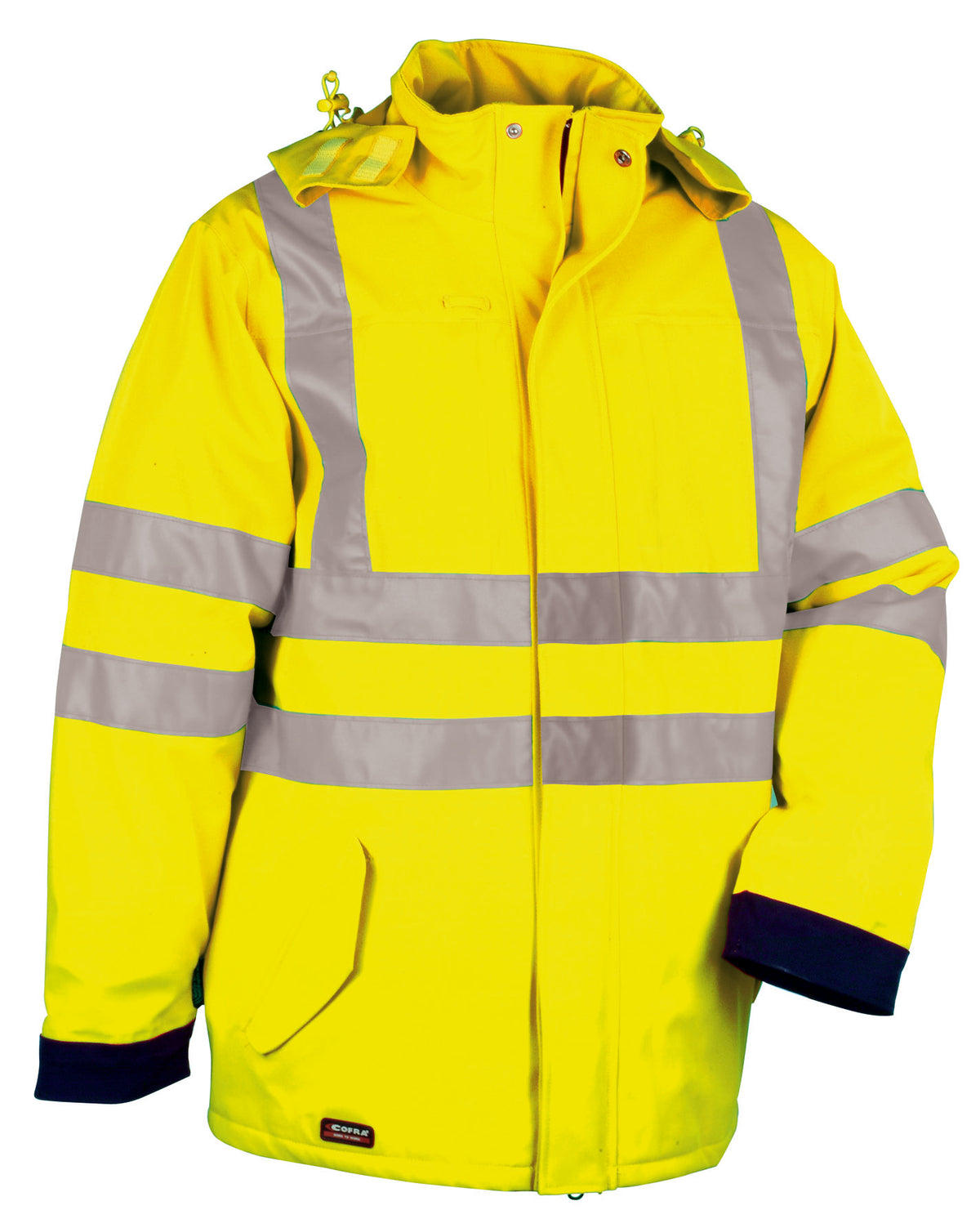 Warnschutz-Wetterschutzjacke Glitter, EN 340, EN 343, EN 471 - A+S Technigro Arbeitsschutz und Sicherheit GmbH