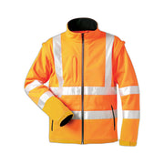 Warnschutz-Softshelljacke