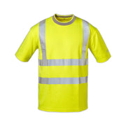 Warnschutz-T-Shirt leuchtgelb, EN ISO 20471 Klasse 2, EN 13758-2, EN ISO 13688
