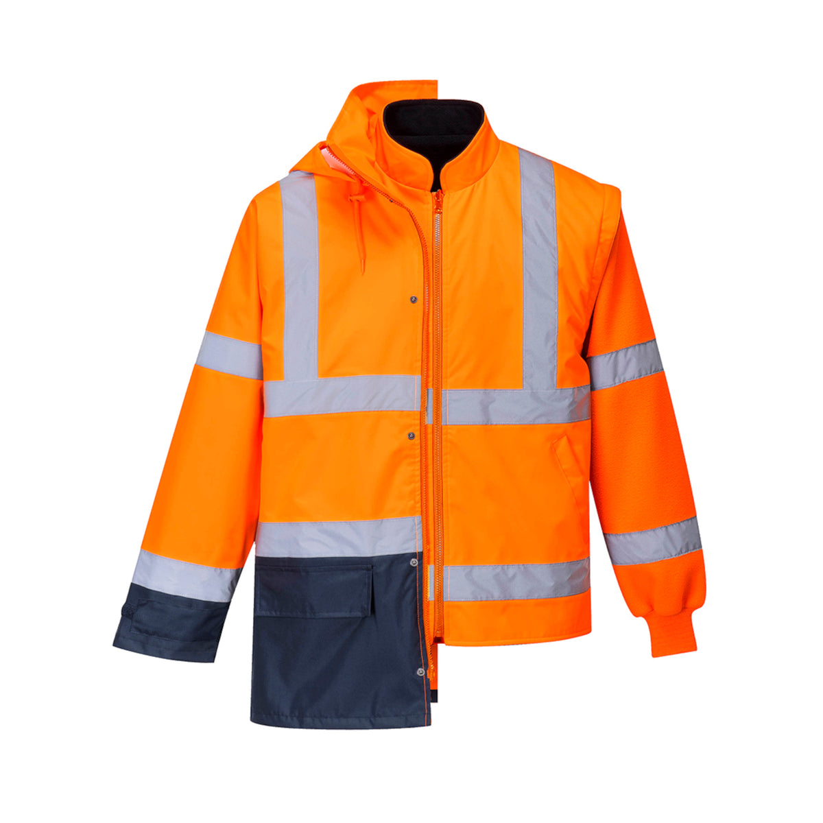 Warn-Wetterschutzjacke 5-in-1