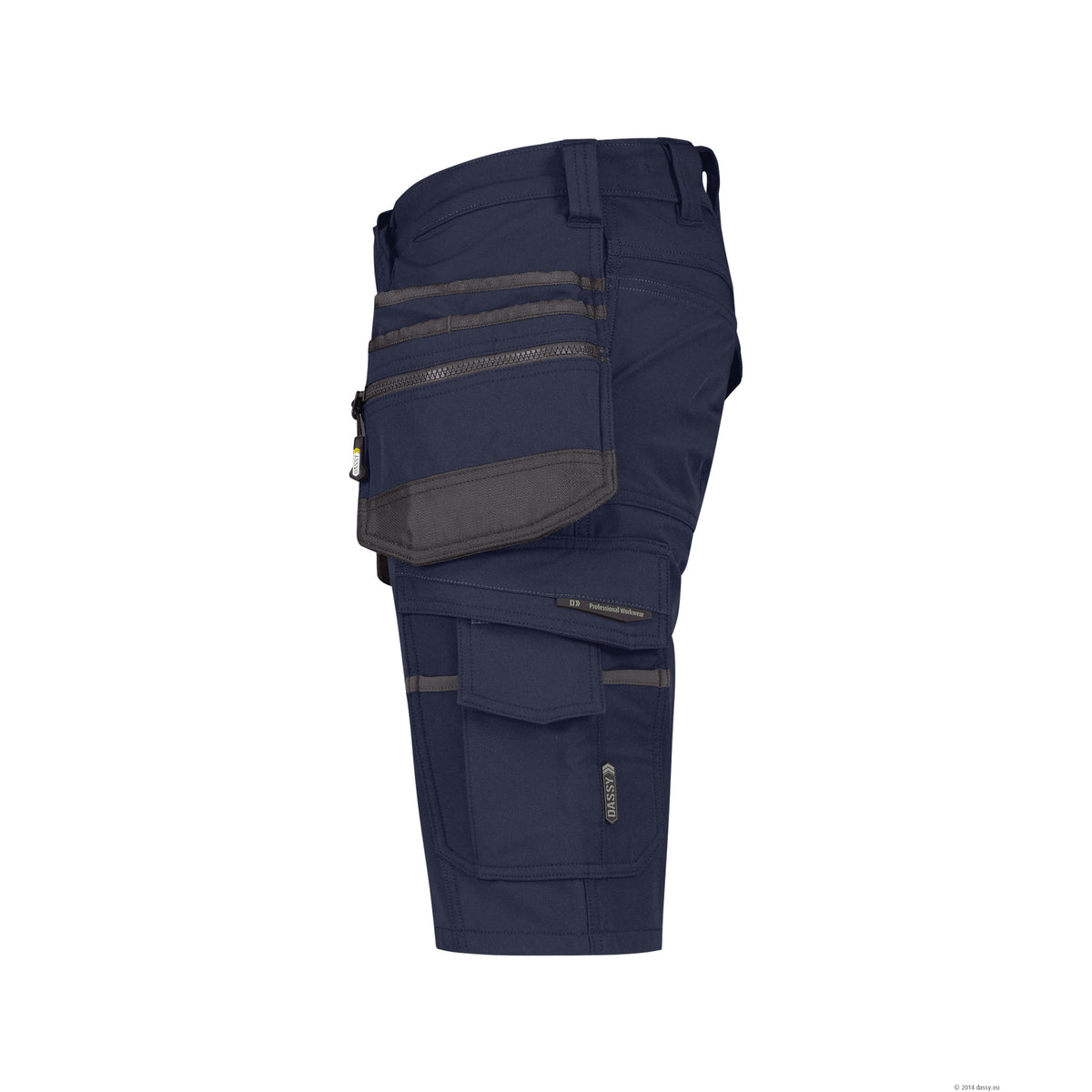 Stretch-Arbeitsshorts mit Holstertaschen Aurax