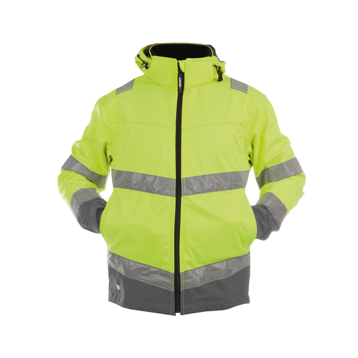 Warnschutz-Softshelljacke Malaga - A+S Technigro Arbeitsschutz und Sicherheit GmbH