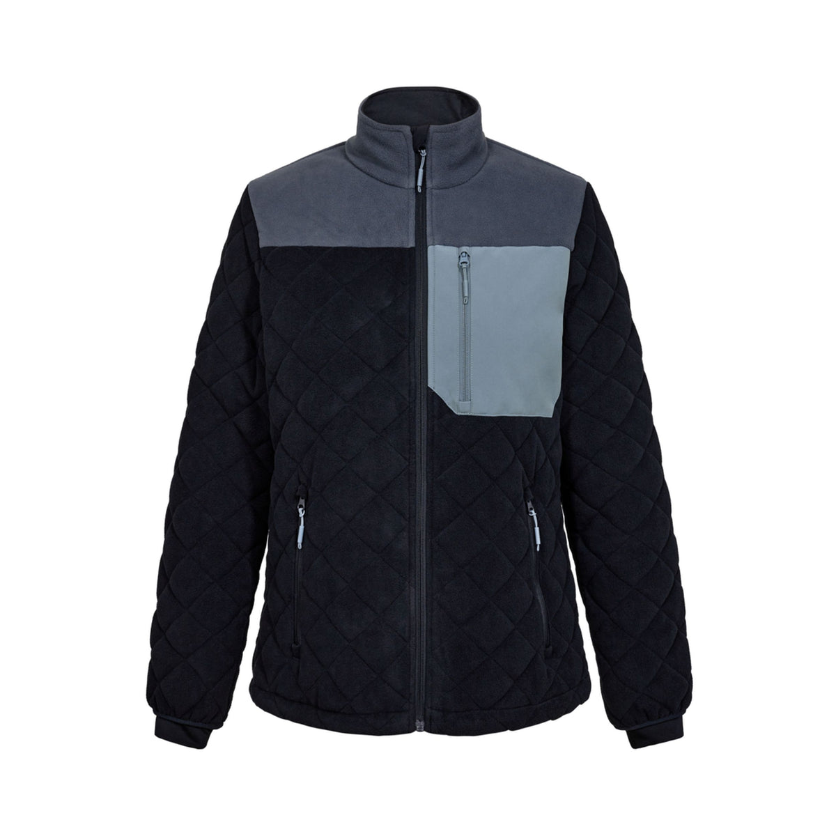 Entire Damen Gestepptes-Fleecejacke