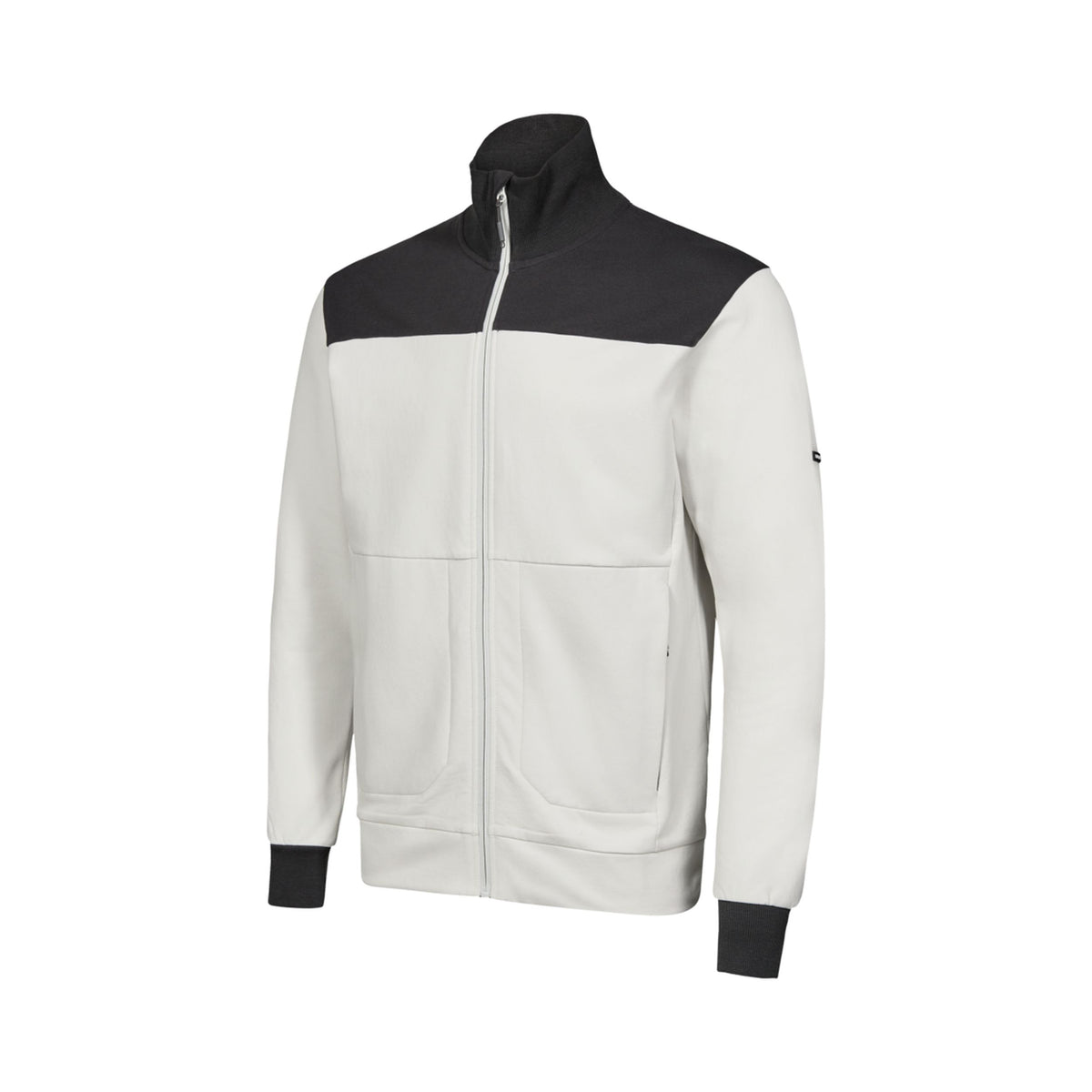 Entire Sweatcardigan mit Kragen