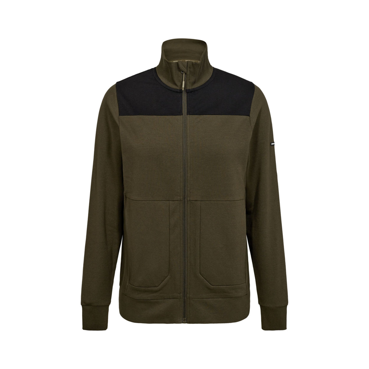 Entire Damen Sweatcardigan mit Kragen