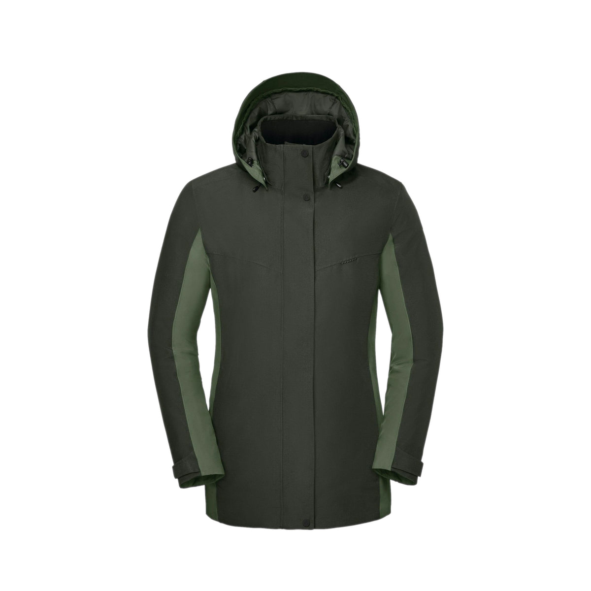 Damen-Hardshell Wetterschutz-Arbeitsjacke Regenzeit