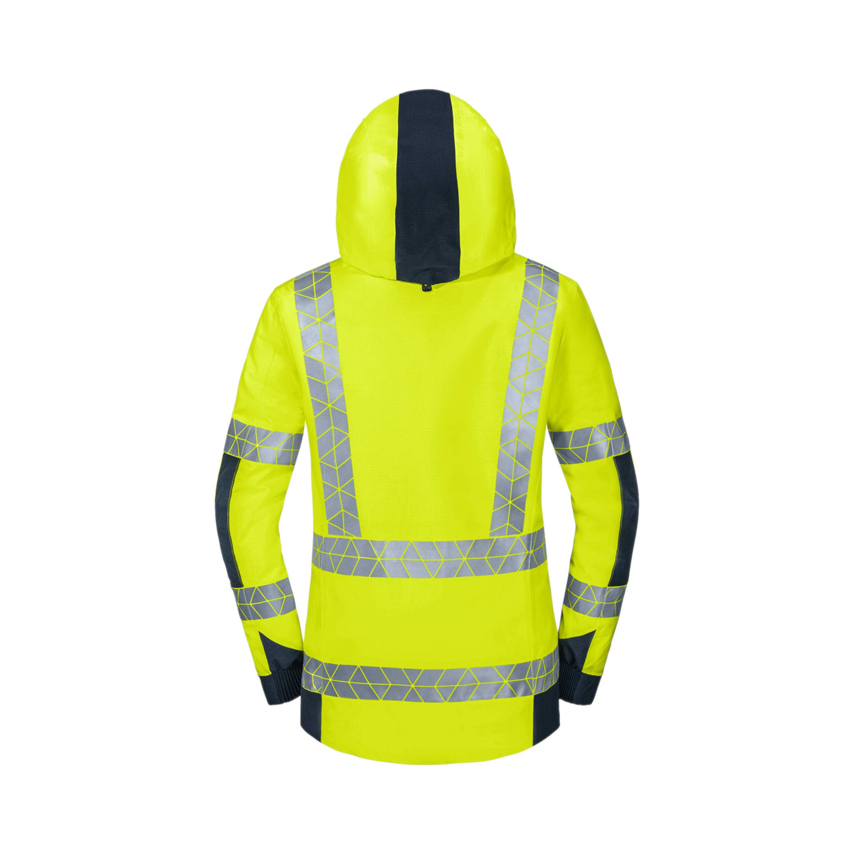 Warnschutz Winterjacke Hardshell Polarlicht Damen