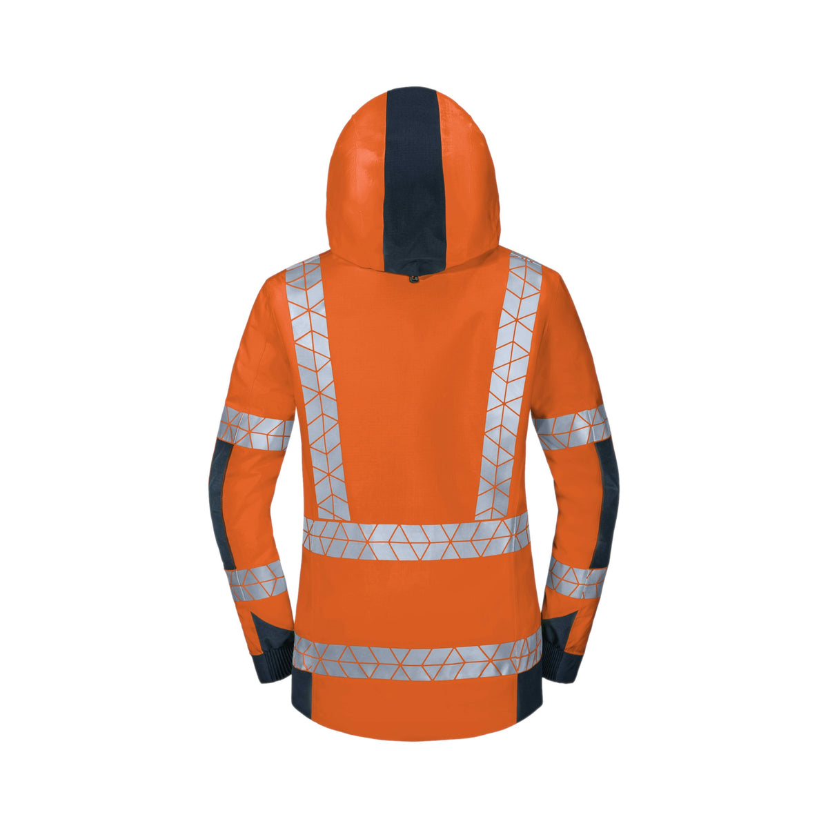 Warnschutz Regenjacke Hardshell Blitzlicht Damen