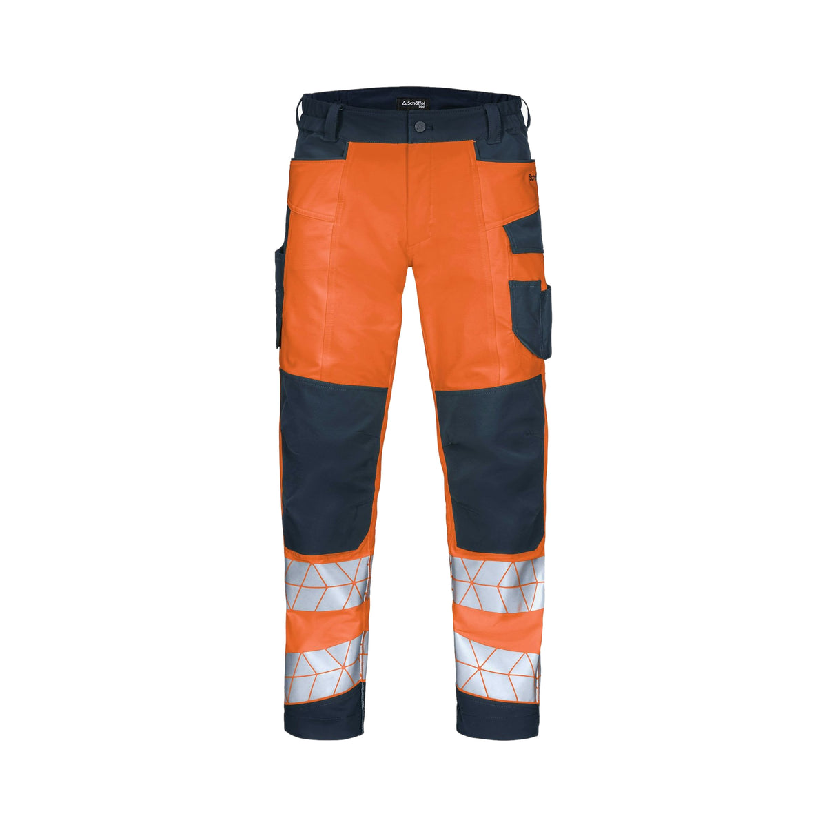 Herren-Warnschutzbundhose Bulldozer mit 4-Wege-Stretch - A+S Technigro Arbeitsschutz und Sicherheit GmbH