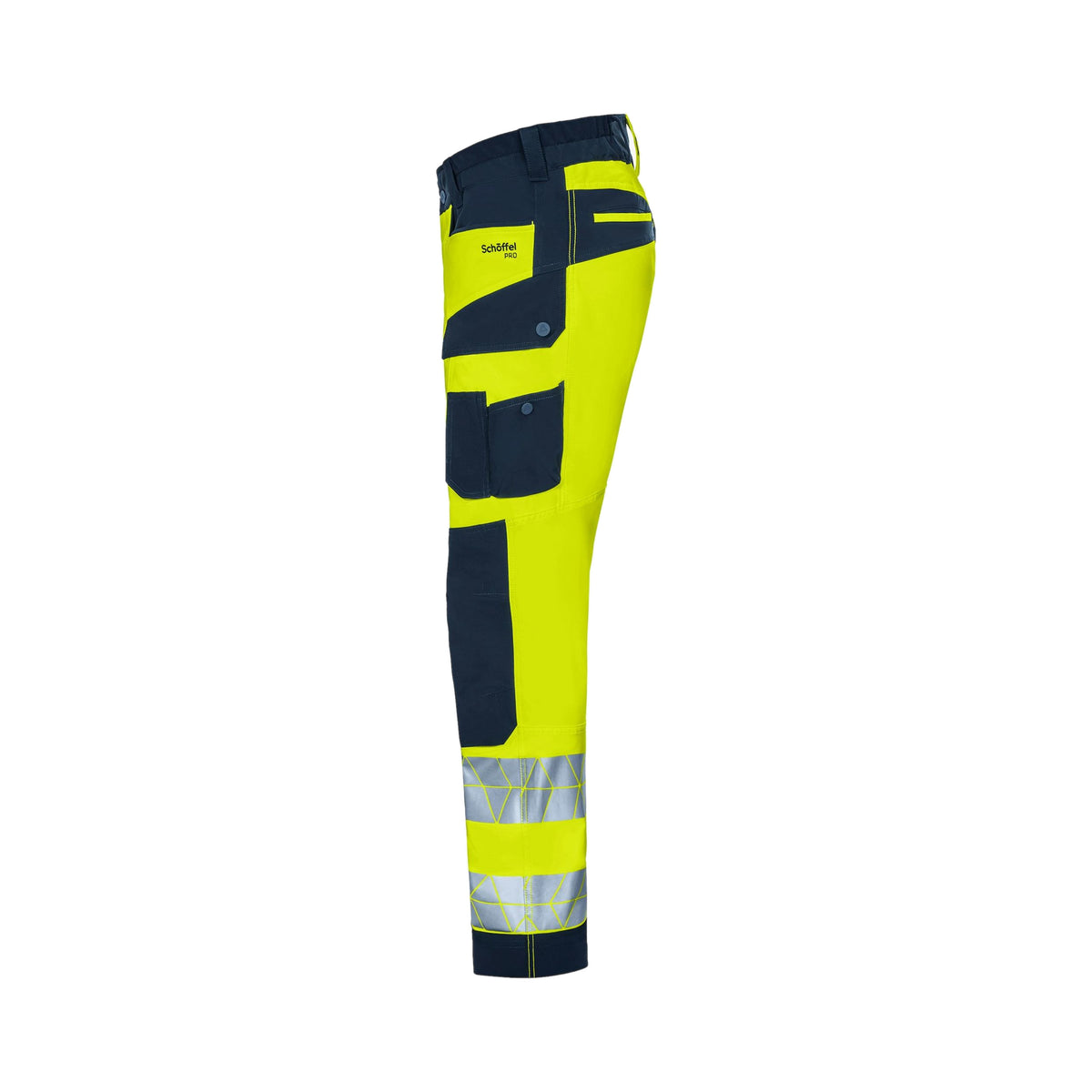 Herren-Warnschutzbundhose Bulldozer mit 4-Wege-Stretch