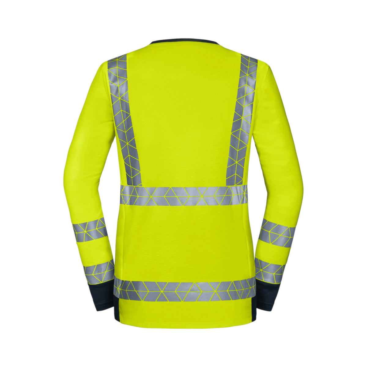 Warnschutz Longsleeve Polyester Warnheld Damen