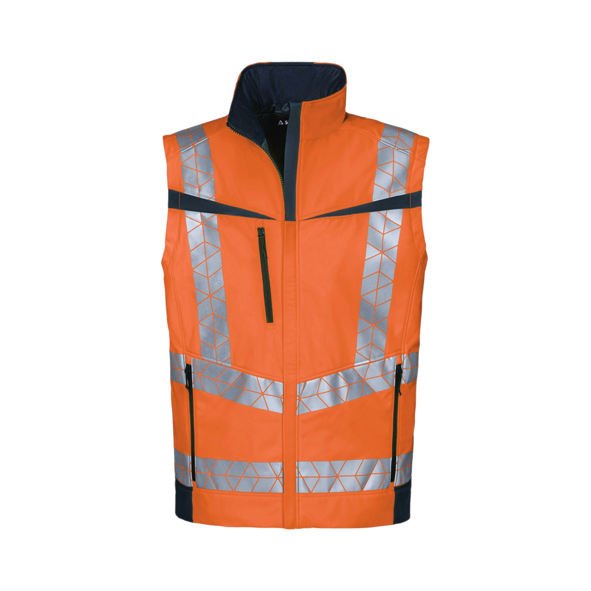 Warnschutz Winter-Softshell Weste Leuchtkegel Herren - A+S Technigro Arbeitsschutz und Sicherheit GmbH