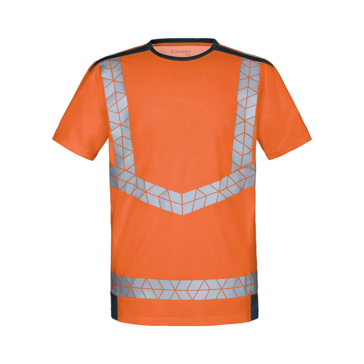 Warnschutz T-Shirt Mischgewebe Signalheld Herren - A+S Technigro Arbeitsschutz und Sicherheit GmbH