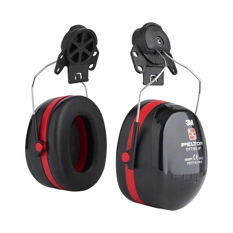 Optime 3 earmuffs, helmet version