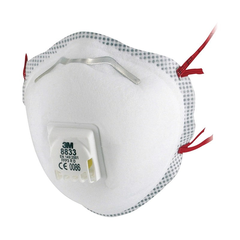 3M 8833 Comfort FFP3 NR D particulate respirator with exhalation valve