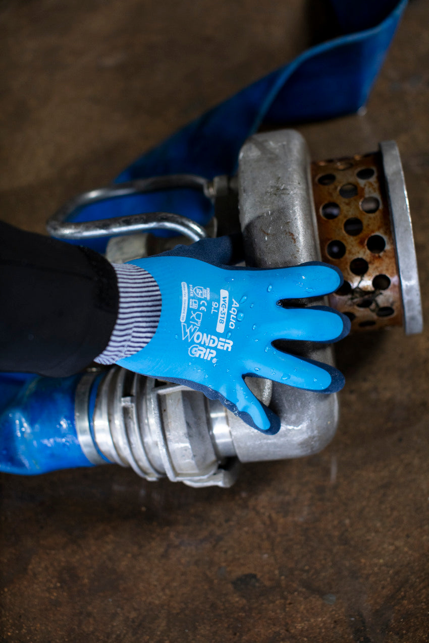Wonder Grip Montagehandschuh, WG-318 Aqua