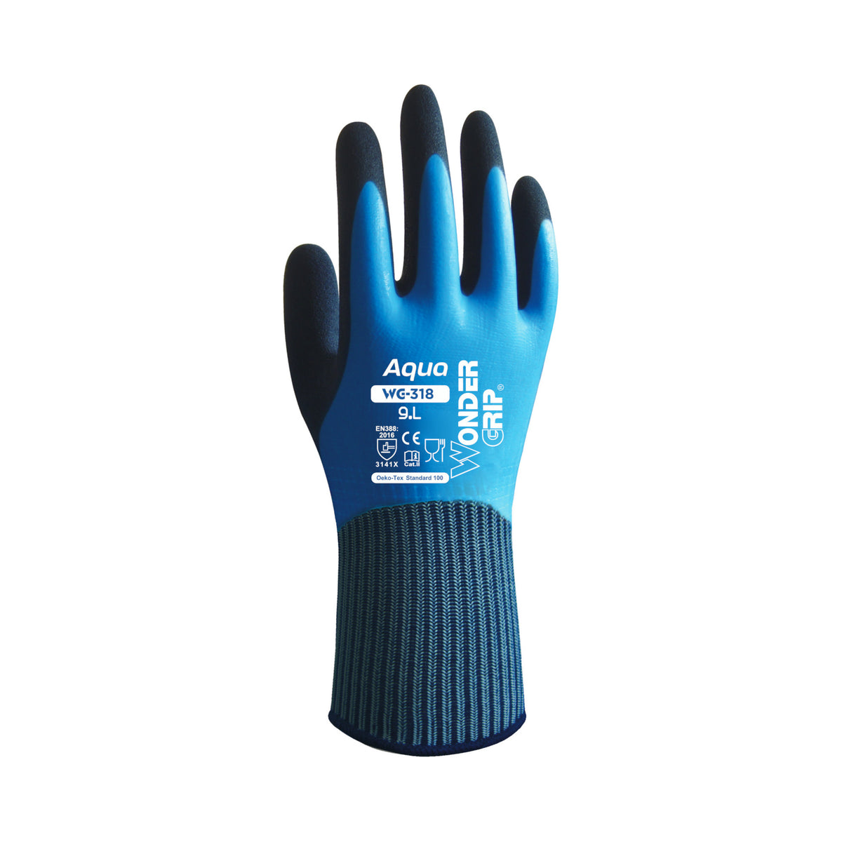 Wonder Grip Montagehandschuh, WG-318 Aqua
