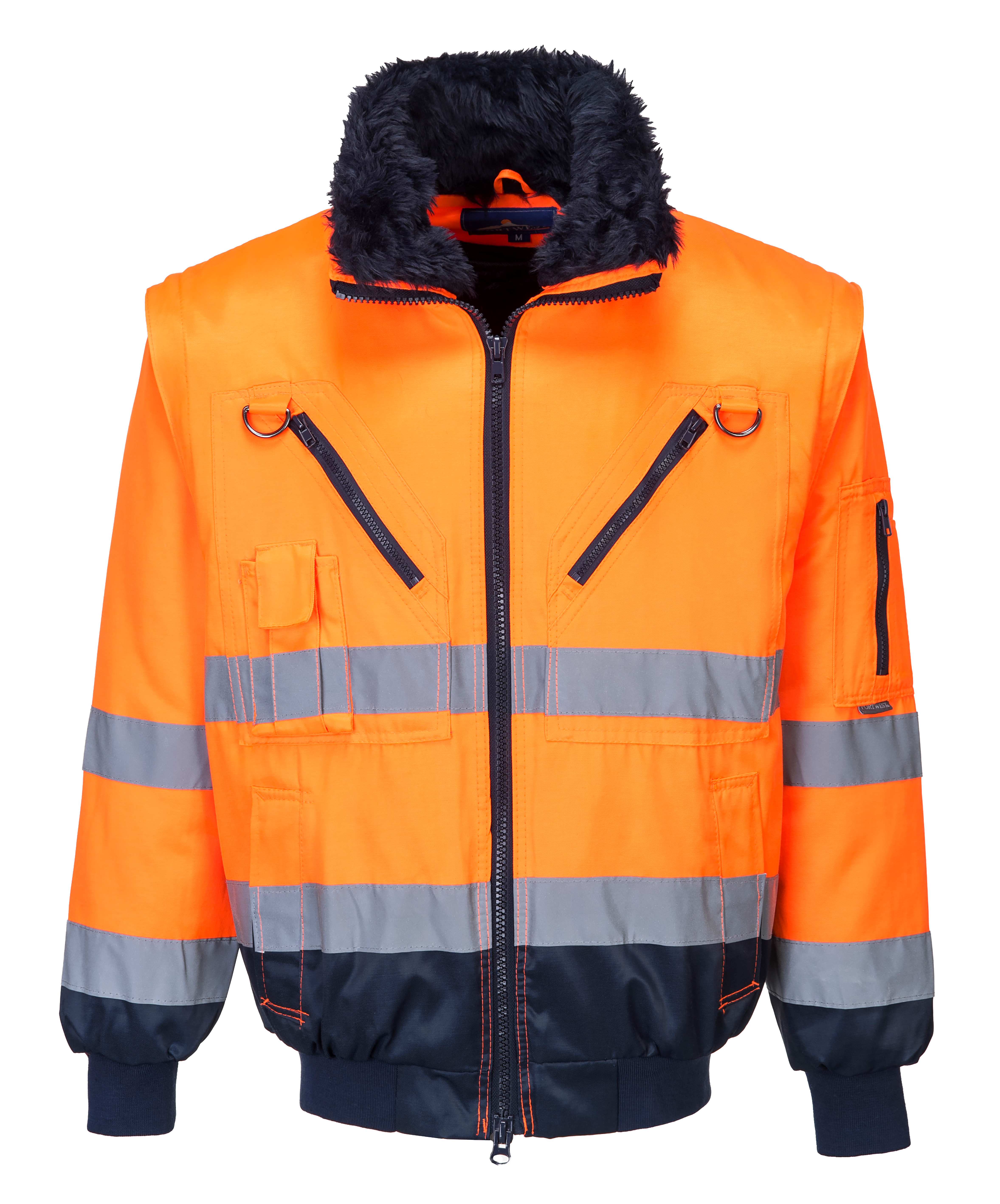 Warnschutz 3-in-1 Kontrast Pilotjacke